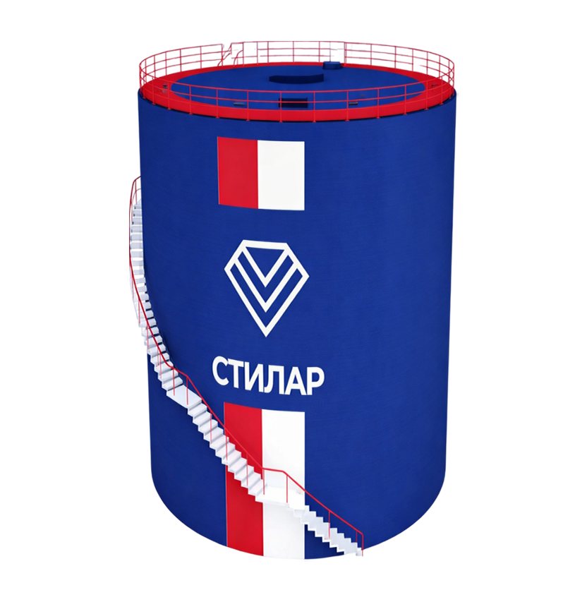 Цельносварной резервуар РВС для спирта 25 м³ от завода-производителя